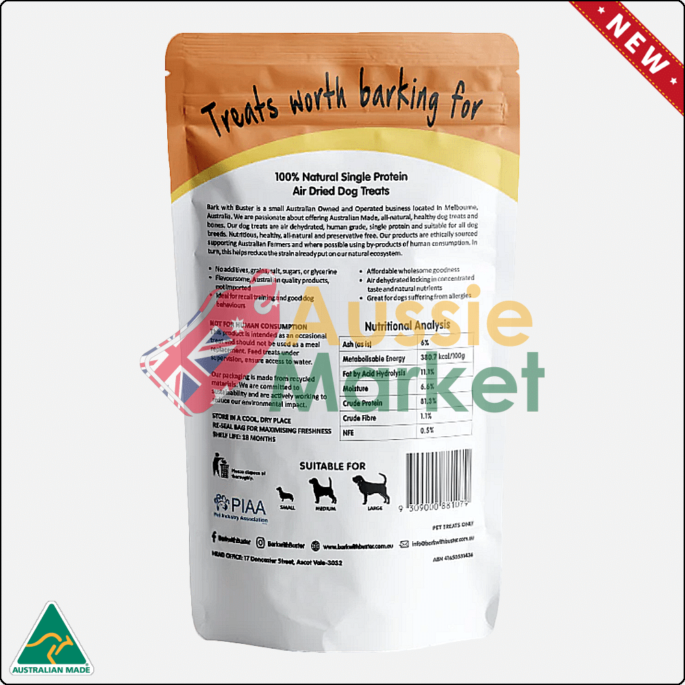 Lamb Cubes Dog Treats 4 New