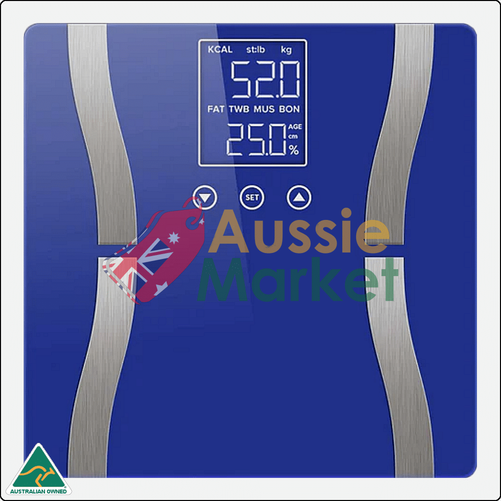 Digital Body Fat Scale Blue 1