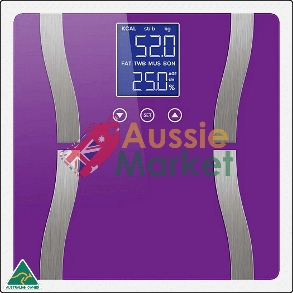 Digital Body Fat Scale Purple 1