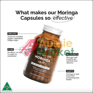 Organic Moringa Leafs Capsules 3