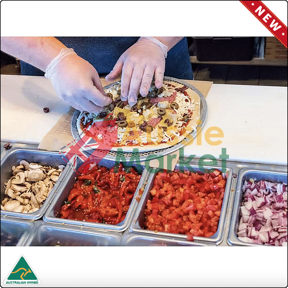 Round Aluminium Pizza Screen 8 New