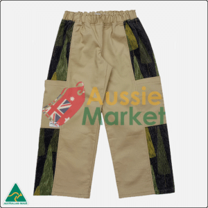 Cotton Boys Pants Sand & Trees Sasha 1