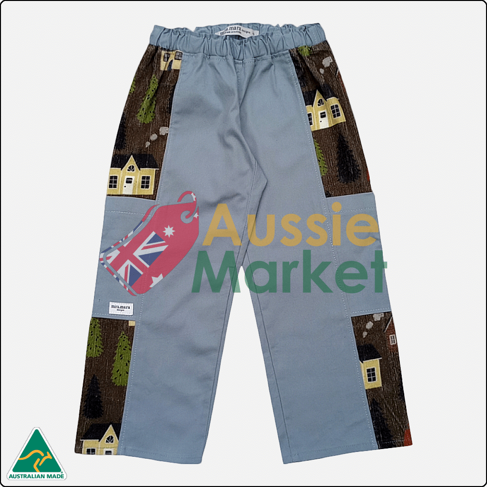 Cotton Boys Pants Sea & House Sasha 1